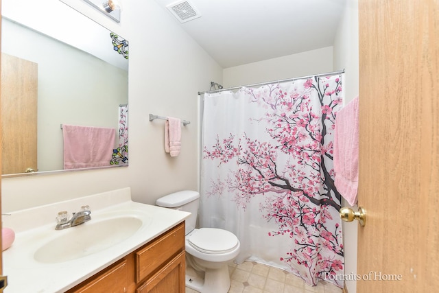 8408 Coop Ave, Joliet, IL 60431 - bathroom with vanity and a shower with shower curtain