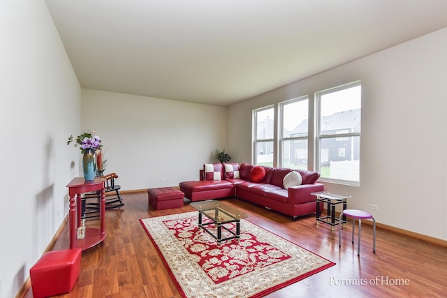 8408 Coop Ave, Joliet, IL 60431 - living area featuring wood finished floors