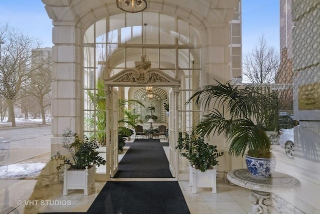 view of entrance to property