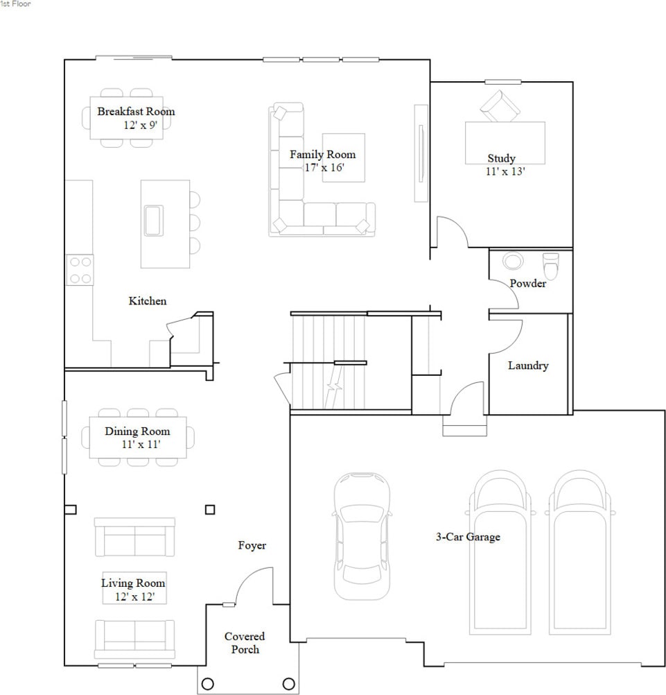 floor plan / room layout