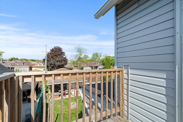 6508 S Albany Ave, Chicago, IL 60629 - balcony featuring a residential view