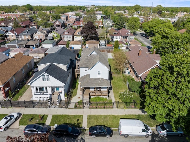 6508 S Albany Ave, Chicago, IL 60629 - aerial perspective of suburban area