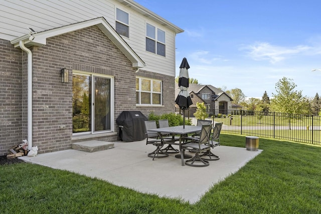 15175 Rodao Ln, Orland Park, IL 60467 - view of patio / terrace featuring area for grilling