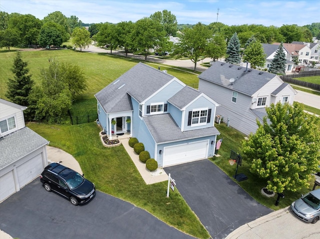 638 E Princeton Ct, Round Lake Beach, IL 60073 - aerial perspective of suburban area