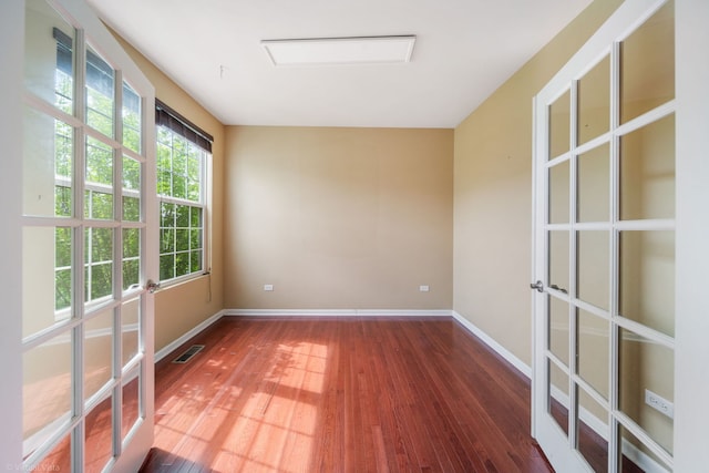 3471 Birch Ln, Naperville, IL 60564 - unfurnished room featuring wood finished floors and baseboards