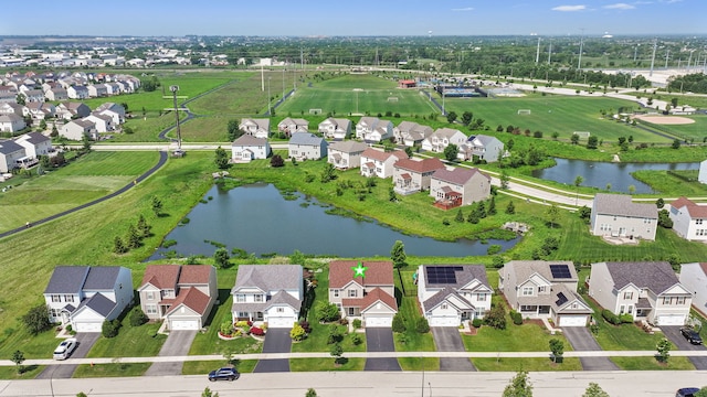 3471 Birch Ln, Naperville, IL 60564 - drone / aerial view of a nearby body of water