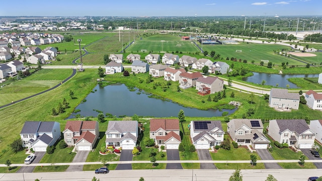 3471 Birch Ln, Naperville, IL 60564 - bird's eye view of a large body of water