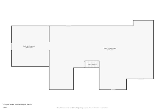 557 Signal Hill Rd, North Barrington, IL 60010 - floor plan / room layout