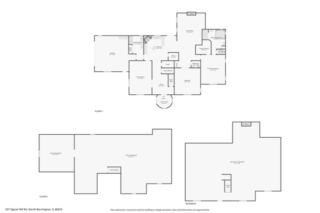 557 Signal Hill Rd, North Barrington, IL 60010 - room layout
