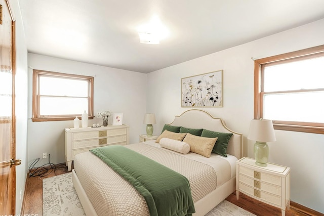 172 Strieff Ave, Chicago Heights, IL 60411 - bedroom with wood finished floors and baseboards