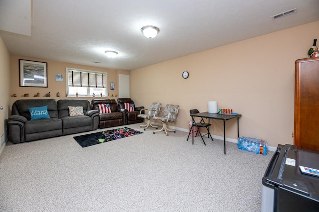 72 Astoria Way, Bloomington, IL 61704 - carpeted living room featuring baseboards