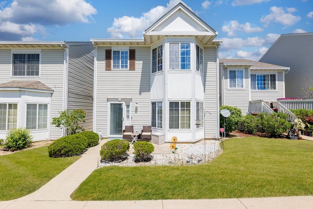 353 Evening Star Ct Unit 353, Bolingbrook, IL 60440 - view of front of property with a front yard