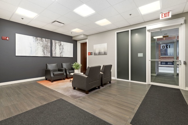 170 W Polk St Unit 1408, Chicago, IL 60605 - community lobby with a paneled ceiling