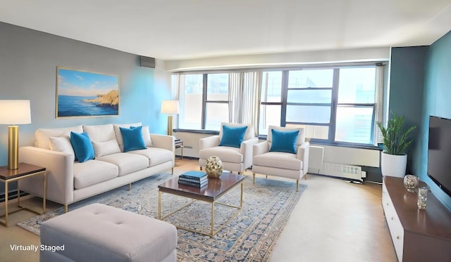 6030 N Sheridan Rd Unit 404, Chicago, IL 60660 - living room with radiator heating unit