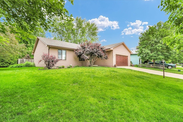 2805 Susan Stone Dr, Urbana, IL 61802 - ranch-style home featuring concrete driveway, a garage, and roof with shingles
