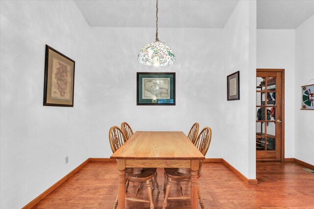2805 Susan Stone Dr, Urbana, IL 61802 - dining space featuring light wood-style flooring and baseboards