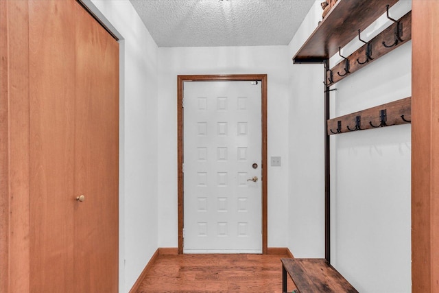2805 Susan Stone Dr, Urbana, IL 61802 - entryway with a textured ceiling and wood finished floors