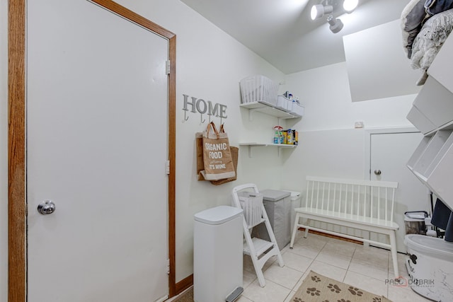 6316 Lake Shore Dr, Cary, IL 60013 - clothes washing area featuring tile patterned flooring