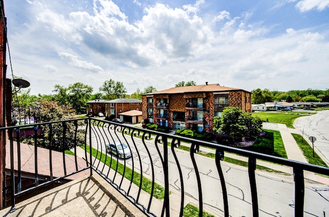 12741 S Lacrosse Ave Unit 3A, Alsip, IL 60803 - view of balcony