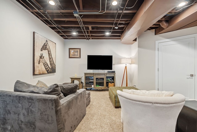 4532 Douglas Rd, Downers Grove, IL 60515 - living area featuring light carpet
