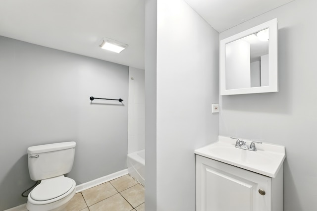 12137 S Perry Ave, Chicago, IL 60628 - full bath featuring toilet, vanity, tile patterned floors, and baseboards