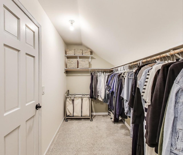 1664 Imperial Cir, Naperville, IL 60563 - spacious closet with vaulted ceiling and light colored carpet