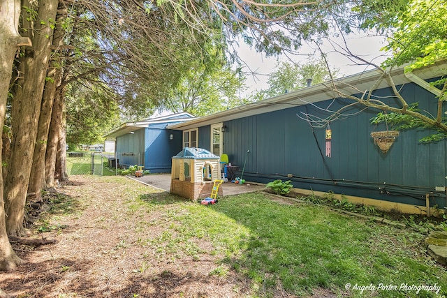 view of back of property