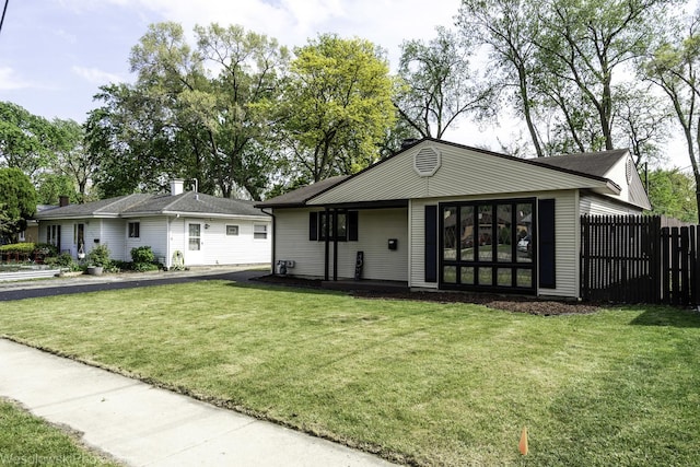 view of front of house