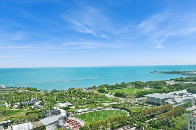 130 N Garland Ct Unit 3803, Chicago, IL 60602 - aerial view of a nearby body of water