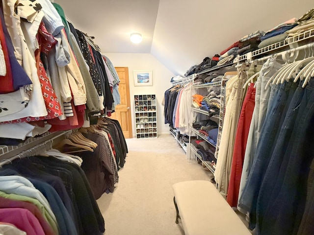 40W095 Carl Sandburg Rd, Saint Charles, IL 60175 - spacious closet featuring carpet flooring and vaulted ceiling