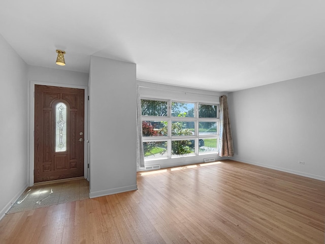 1048 Marshall Dr, Des Plaines, IL 60016 - entrance foyer with wood finished floors and baseboards