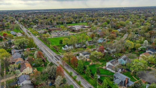 554 Carriage Hill Rd, Naperville, IL 60565 - aerial view of property's location with nearby suburban area