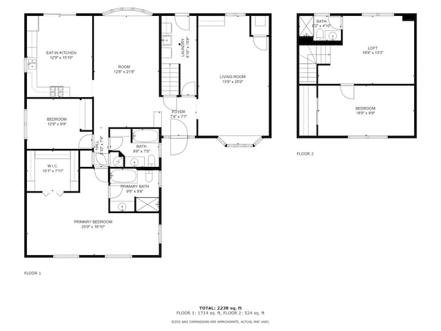 floor plan / room layout