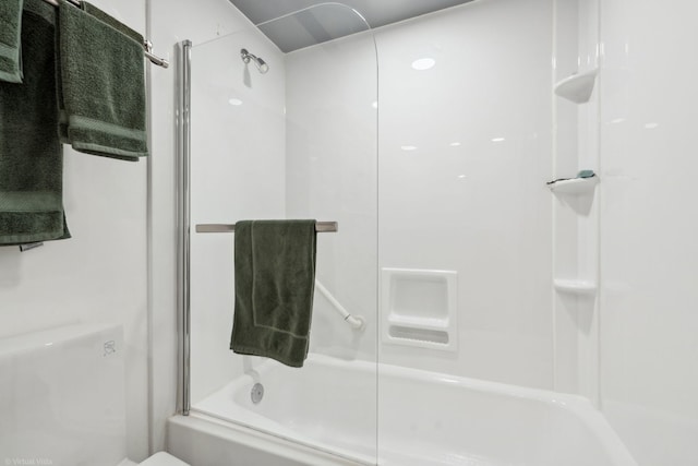 396 Jervey Ln, Bartlett, IL 60103 - full bathroom with bath / shower combo with glass door