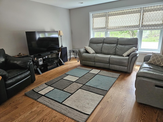 6710 W Harts Rd, Niles, IL 60714 - living room featuring wood finished floors
