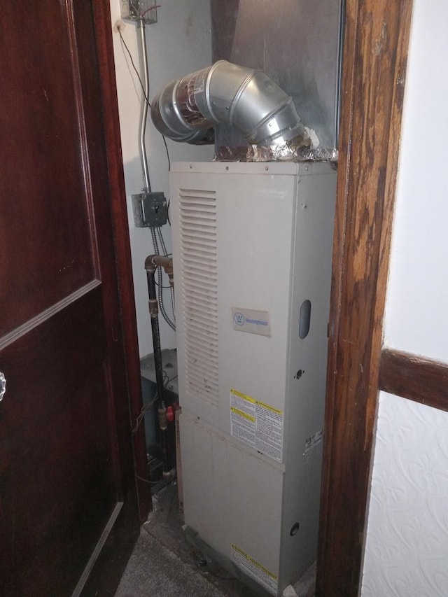 7421 S Eberhart Ave, Chicago, IL 60619 - utility room with heating unit