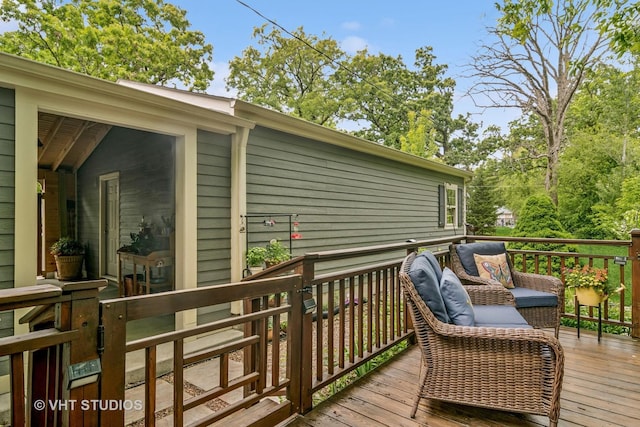 90 Golfview Rd, Lake Zurich, IL 60047 - view of wooden deck