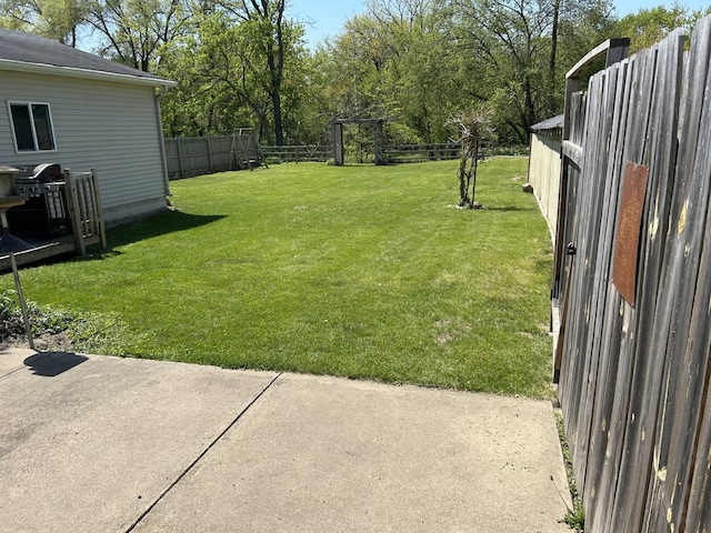 206 Walnut St, Cherry Valley, IL 61016 - view of yard