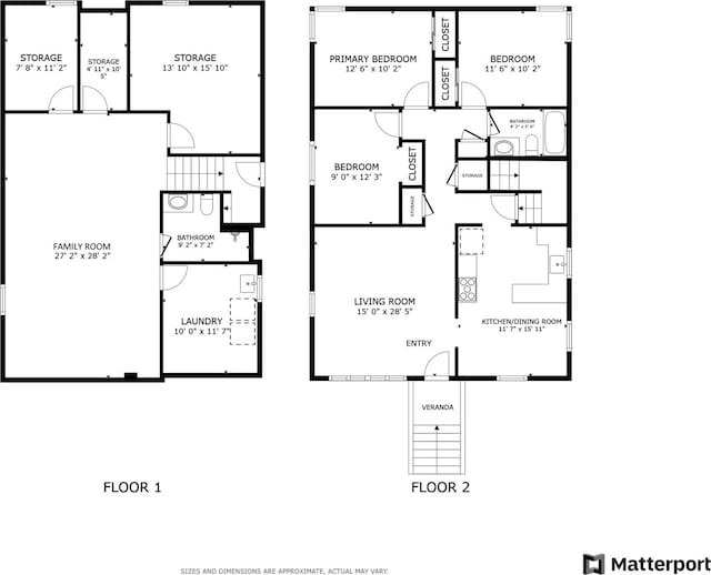 17708 Walter St, Lansing, IL 60438 - home floor plan