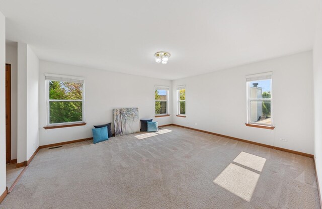 2739 Moraine Valley Rd, Wauconda, IL 60084 - carpeted empty room with baseboards