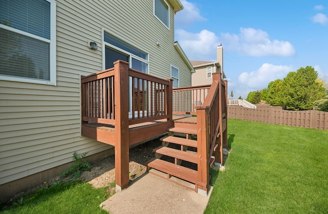 2739 Moraine Valley Rd, Wauconda, IL 60084 - view of wooden deck