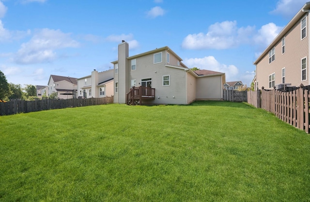2739 Moraine Valley Rd, Wauconda, IL 60084 - back of house with a residential view and a chimney