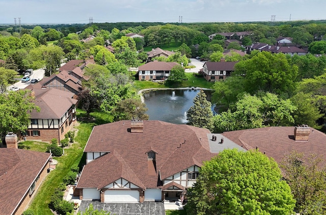 13151 S Westview Dr Unit 1B, Palos Heights, IL 60463 - aerial view of residential area with a tree filled landscape and a large body of water
