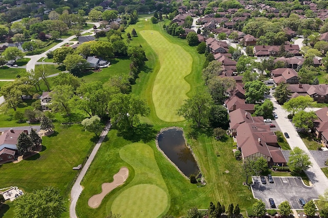 13151 S Westview Dr Unit 1B, Palos Heights, IL 60463 - aerial view of property and surrounding area with nearby suburban area, a large body of water, and a golf club
