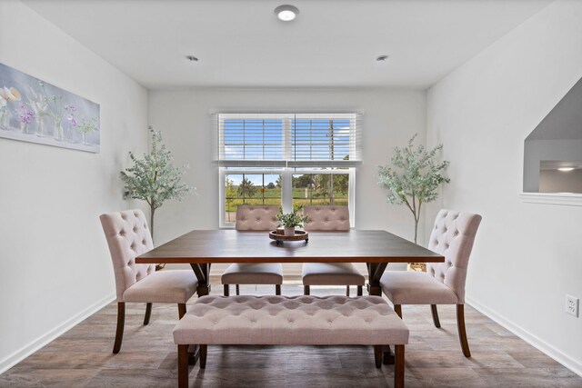 1447 Yosemite Way, Pingree Grove, IL 60140 - dining room with wood finished floors and baseboards