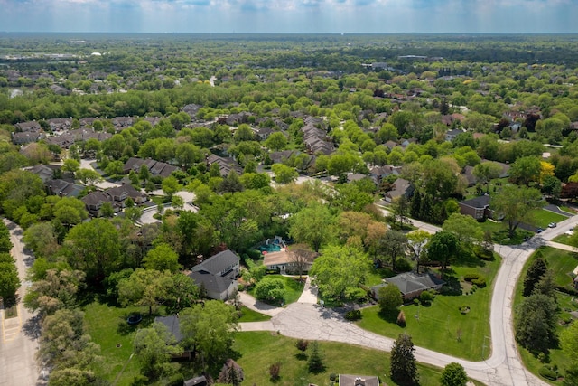 1723 Columbine Dr, Schaumburg, IL 60173 - aerial view of residential area