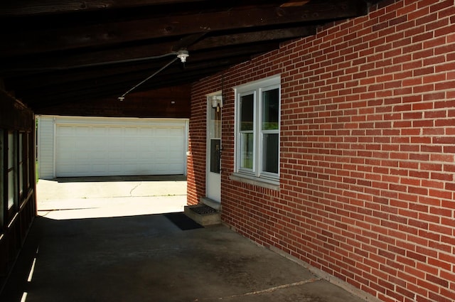 2876 S Scott St, Des Plaines, IL 60018 - view of patio featuring driveway
