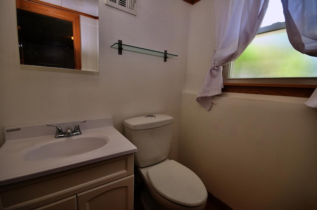 2876 S Scott St, Des Plaines, IL 60018 - bathroom featuring toilet and vanity