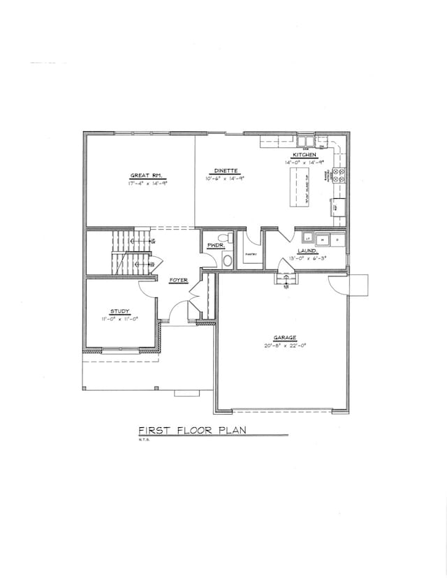 725 Fox Trail Ter, Cary, IL 60013 - view of floor plan / room layout