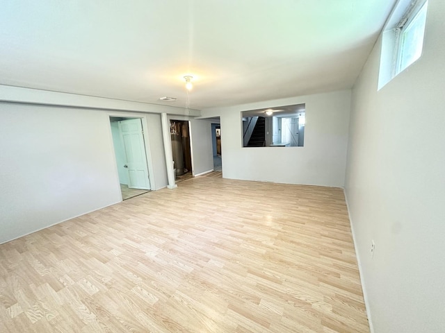 301 Illinois Ave, Elgin, IL 60120 - spare room featuring light wood finished floors
